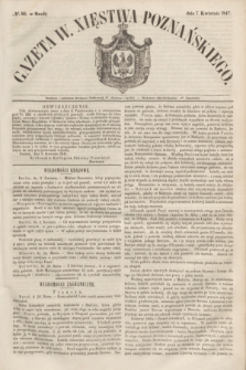 Gazeta W. Xięstwa Poznańskiego. 1847, № 80 (7 kwietnia)