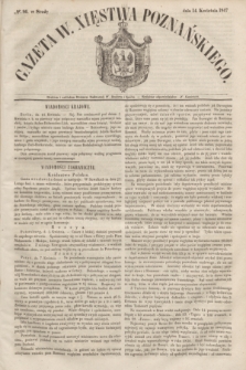 Gazeta W. Xięstwa Poznańskiego. 1847, № 86 (14 kwietnia)