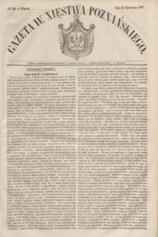 Gazeta W. Xięstwa Poznańskiego. 1847, № 94 (23 kwietnia)