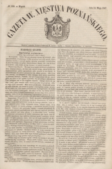 Gazeta W. Xięstwa Poznańskiego. 1847, № 110 (14 maja)