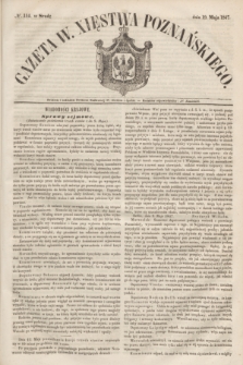 Gazeta W. Xięstwa Poznańskiego. 1847, № 114 (19 maja)