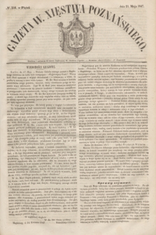 Gazeta W. Xięstwa Poznańskiego. 1847, № 116 (21 maja)