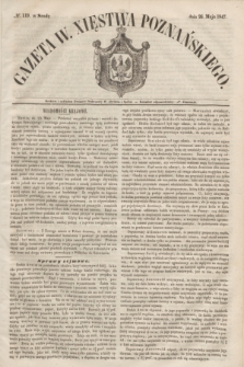 Gazeta W. Xięstwa Poznańskiego. 1847, № 119 (26 maja)