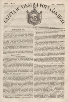 Gazeta W. Xięstwa Poznańskiego. 1847, № 124 (1 czerwca)