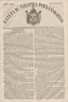 Gazeta W. Xięstwa Poznańskiego. 1847, № 133 (11 czerwca)