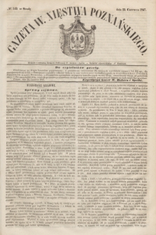 Gazeta W. Xięstwa Poznańskiego. 1847, № 143 (23 czerwca)