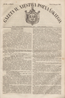 Gazeta W. Xięstwa Poznańskiego. 1847, № 181 (6 sierpnia) + dod.