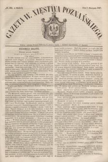 Gazeta W. Xięstwa Poznańskiego. 1847, № 182 (7 sierpnia) + dod.