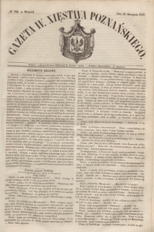 Gazeta W. Xięstwa Poznańskiego. 1847, № 184 (10 sierpnia)