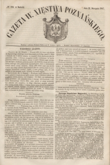 Gazeta W. Xięstwa Poznańskiego. 1847, № 194 (21 sierpnia) + dod.