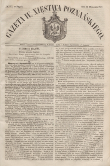 Gazeta W. Xięstwa Poznańskiego. 1847, № 211 (10 września)