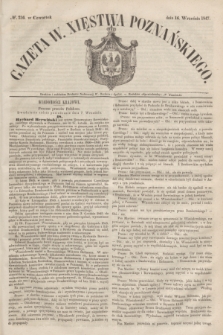 Gazeta W. Xięstwa Poznańskiego. 1847, № 216 (16 września)