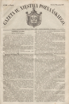 Gazeta W. Xięstwa Poznańskiego. 1847, № 223 (24 września)