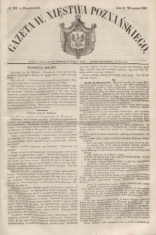 Gazeta W. Xięstwa Poznańskiego. 1847, № 225 (27 września) + dod.