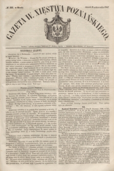 Gazeta W. Xięstwa Poznańskiego. 1847, № 233 (6 października) + dod.