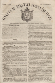 Gazeta W. Xięstwa Poznańskiego. 1847, № 241 (15 października) + dod.