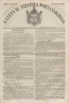 Gazeta W. Xięstwa Poznańskiego. 1847, № 261 (8 listopada)