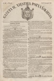 Gazeta W. Xięstwa Poznańskiego. 1847, № 262 (9 listopada)