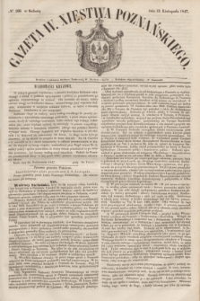 Gazeta W. Xięstwa Poznańskiego. 1847, № 266 (13 listopada)