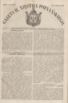 Gazeta W. Xięstwa Poznańskiego. 1847, № 294 (16 grudnia)