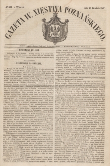 Gazeta W. Xięstwa Poznańskiego. 1847, № 303 (28 grudnia)