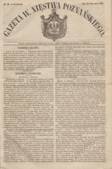 Gazeta W. Xięstwa Poznańskiego. 1848, № 10 (13 stycznia)