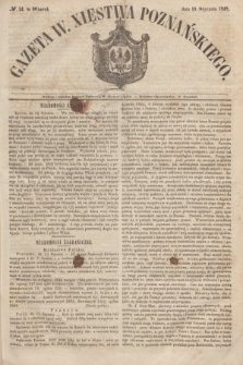 Gazeta W. Xięstwa Poznańskiego. 1848, № 14 (18 stycznia)