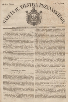 Gazeta W. Xięstwa Poznańskiego. 1848, № 26 (1 lutego)