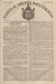 Gazeta W. Xięstwa Poznańskiego. 1848, № 34 (10 lutego)