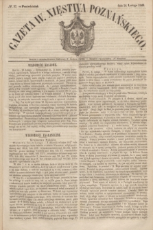 Gazeta W. Xięstwa Poznańskiego. 1848, № 37 (14 lutego)