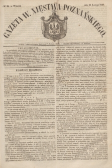 Gazeta W. Xięstwa Poznańskiego. 1848, № 38 (15 lutego)