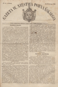 Gazeta W. Xięstwa Poznańskiego. 1848, № 42 (19 lutego)