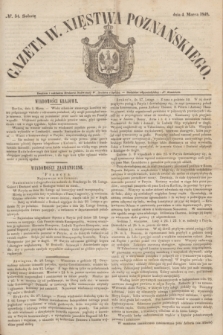 Gazeta W. Xięstwa Poznańskiego. 1848, № 54 (4 marca)