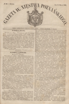Gazeta W. Xięstwa Poznańskiego. 1848, № 60 (11 marca)