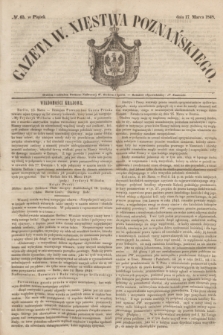 Gazeta W. Xięstwa Poznańskiego. 1848, № 65 (17 marca)