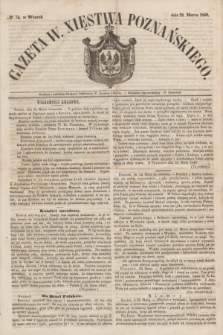 Gazeta W. Xięstwa Poznańskiego. 1848, № 74 (28 marca)