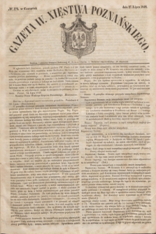 Gazeta W. Xięstwa Poznańskiego. 1848, № 172 (27 lipca)