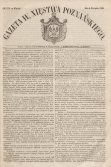 Gazeta W. Xięstwa Poznańskiego. 1848, № 179 (4 sierpnia)