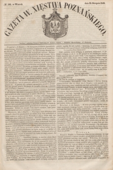 Gazeta W. Xięstwa Poznańskiego. 1848, № 188 (15 sierpnia)