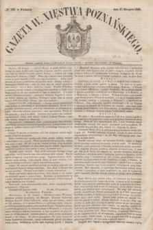 Gazeta W. Xięstwa Poznańskiego. 1848, № 199 (27 sierpnia)