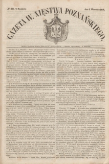 Gazeta W. Xięstwa Poznańskiego. 1848, № 205 (3 września)