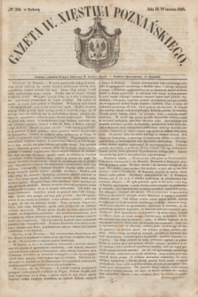 Gazeta W. Xięstwa Poznańskiego. 1848, № 216 (16 września)