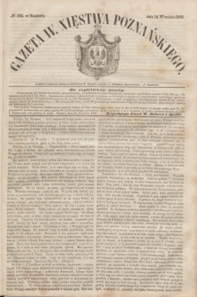 Gazeta W. Xięstwa Poznańskiego. 1848, № 223 (24 września)