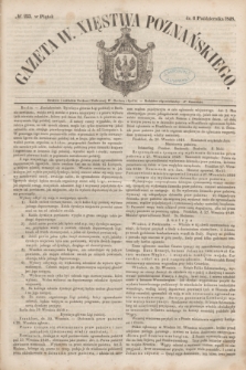 Gazeta W. Xięstwa Poznańskiego. 1848, № 233 (6 października)