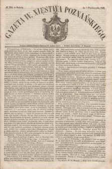 Gazeta W. Xięstwa Poznańskiego. 1848, № 234 (7 października)