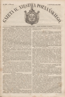 Gazeta W. Xięstwa Poznańskiego. 1848, № 236 (10 października)