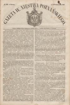 Gazeta W. Xięstwa Poznańskiego. 1848, № 240 (14 października)