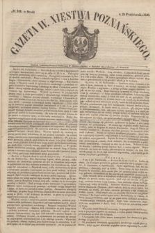 Gazeta W. Xięstwa Poznańskiego. 1848, № 249 (25 października)