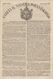 Gazeta W. Xięstwa Poznańskiego. 1848, № 261 (8 listopada)