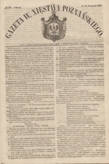 Gazeta W. Xięstwa Poznańskiego. 1848, № 267 (15 listopada)